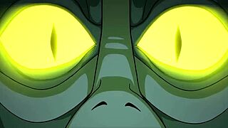 What a mystery bang in this cartoon orgy!