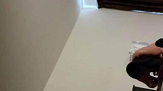 masked chinese babe blows in hotel room.