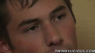 Gay twinks jerking off