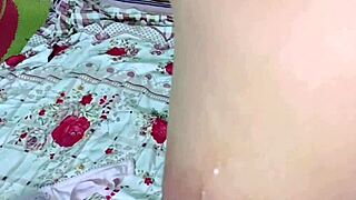 Teen with Big Ass Struggles to Take Dick in Tight Pussy. Close-Up Homemade Action.