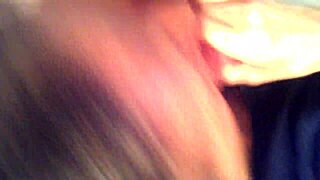 Sloppy Blowjob with Gagging and Cum Swallowing in Amateur Homemade Clip
