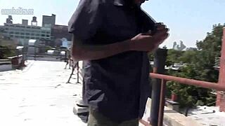 Stunning Summers takes Druffbandit's big black cock!