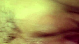 fucking hairy big ass amateur with blowjob and cum 😋🍑