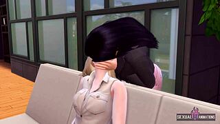 Lick my big tits, friend!