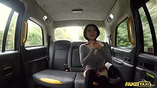 Enjoy the long session of sex with a sexy Japanese taxi girl