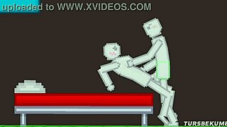 Watch them have sex in People Playground, missionary style!