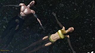 bikini girls tanning in retrieving the past game