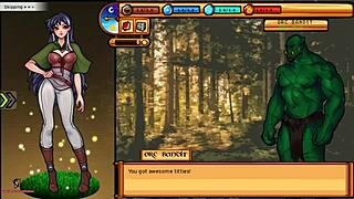 raven's quest part 2 cute teen in anime game 😊