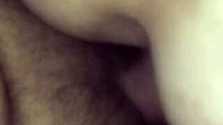 fucking hairy big ass amateur with blowjob and cum 😋🍑