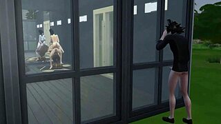 Chichi gets anal fucked by Roshi's big cock in Dragon Ball porn