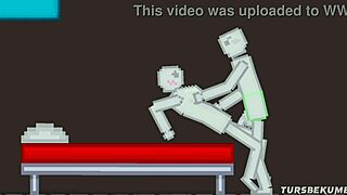 Watch them have sex in People Playground, missionary style!