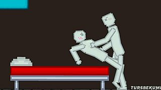 Watch them have sex in People Playground, missionary style!