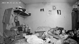 Native american wife surprises with intense blowjob sucking.