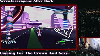 Hentai girls race and fuck intensely