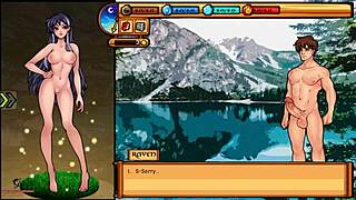 raven's quest part 2 cute teen in anime game 😊