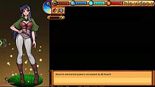 raven's quest part 2 cute teen in anime game 😊