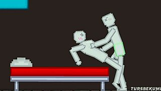 Watch them have sex in People Playground, missionary style!