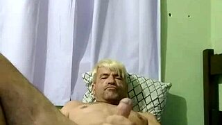 A boy engages in sex.