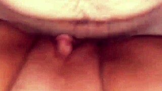 Her spirit left her body and as a huge stallion shaft rearranged her abdomen internally in what was a home video with a couple