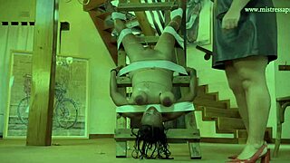 Dominatrix Mistress April Catches Slaves in Secret Hardcore Fucking