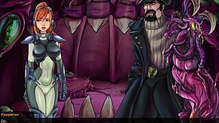 Wow, check this slutty milf in Slutcraft gameplay getting fingered hard!