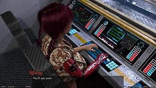 Stranded in Space 18 - Flirting with Half-Robot Girl's Curves