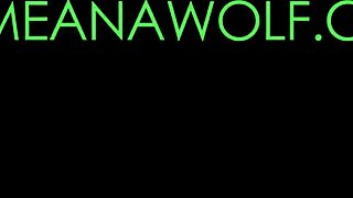 meana wolf helps with her big tits and ass in pov