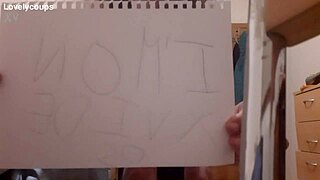 Natural tits verification video