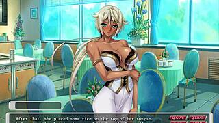 Cara the Vampire Lord Part 08: Marika Way 3 in Black Anime Hentai Game Seduction