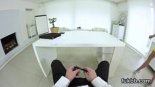 wacky teen, uh, gets her fuckbox licked n’ drilled pov style.