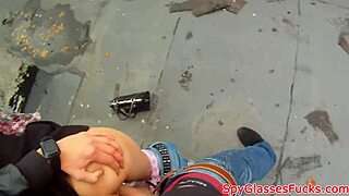 Babe Takes Stranger's Cock