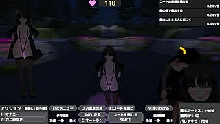 Sereka Exposes Herself Outdoors in Naked Coat