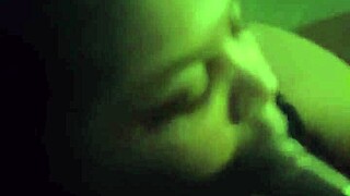 she loves suckin on that big black dick