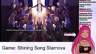 Vtuber Plays Shining Song Starnova Mariya Route Part 5 in Anime Style