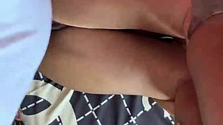 Ebony Milf Fills Pussy with Hard Cock in POV