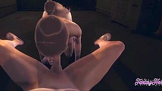 Sasha sucks and gets fucked in alley