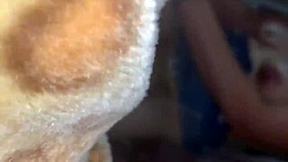 Fucking her good in a threesome