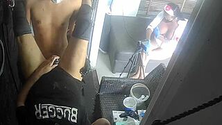 Two Ladyboys Fuck Me in Wild Anal Session!