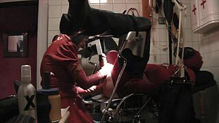 More, Agnes the rubber nurse enjoys anal play