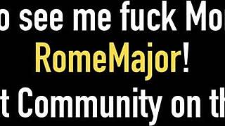 thick babe mone divine busts rome major's nut wit her wet pussy, damn