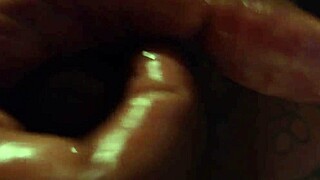 hairy bbc hallelujah johnson stroking solo in close-up action