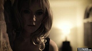 Bisexual milf stepmom uses stepson in threesome with blonde