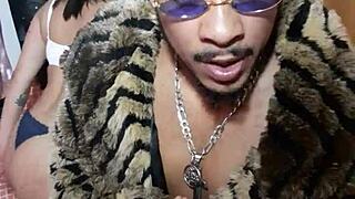 Interracial Pornstar Rebolou No Pau Preto Grande