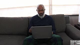 zoom meeting turns into interracial ball licking and doggystyle