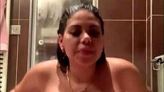 A steamy compilation of horny amateurs stripping off and showering and pleasuring themselves with a dildo