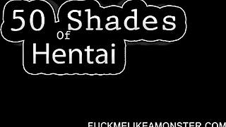 Bound hentai slut getting railed hard! 😈🔥