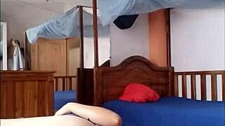 dirty old nurse skips hospital for homemade porn