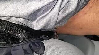 Amateur Blowjob on Big Black Monster Cock Session