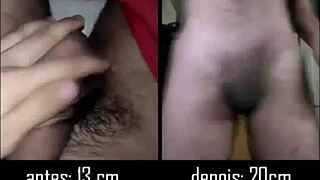 Branquinha mostrando sua bunda grande querendo pau