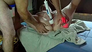 Cherry shay experiences new things.